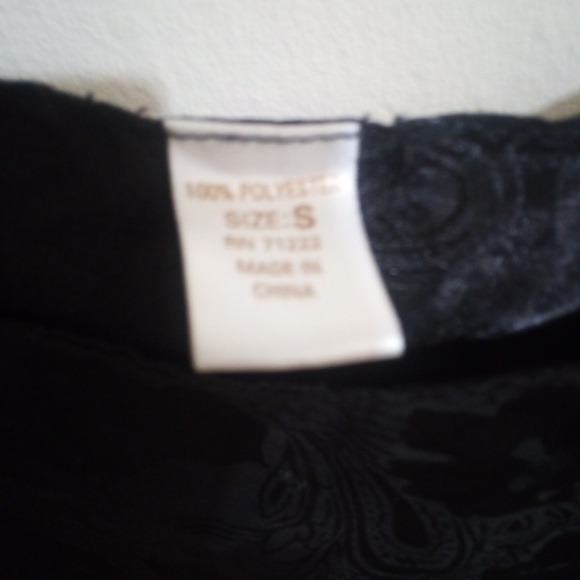 Women's black camisole - Picture 4 of 4